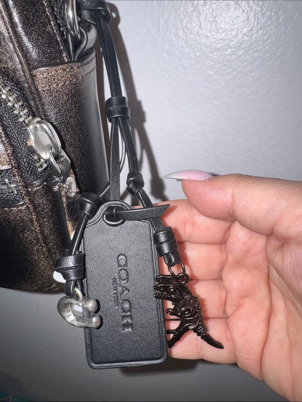 Coach Dakota loved leather-like new